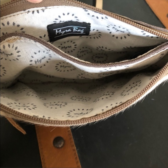 Myra bag staggering Crossbody Upcycled Purse - Picture 5 of 6